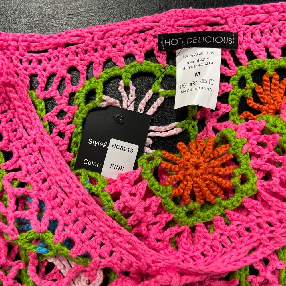 Hot & Delicious crochet swim cover/bottom - Picture 6 of 8